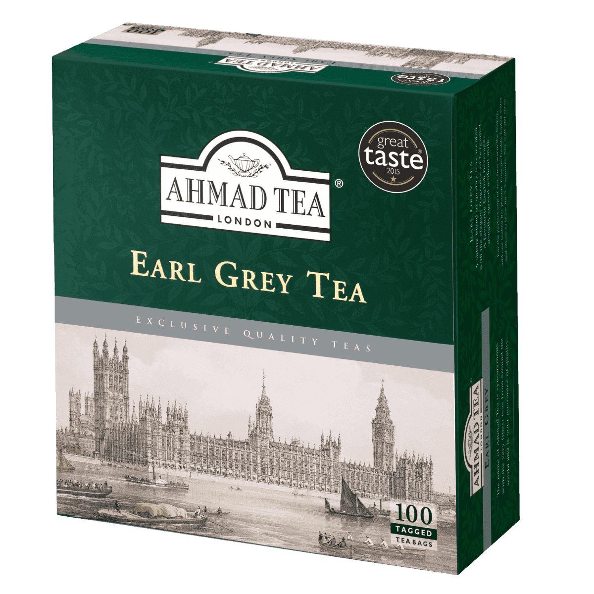 AHMAD  EARL GRAY TEEBAG 100KPL