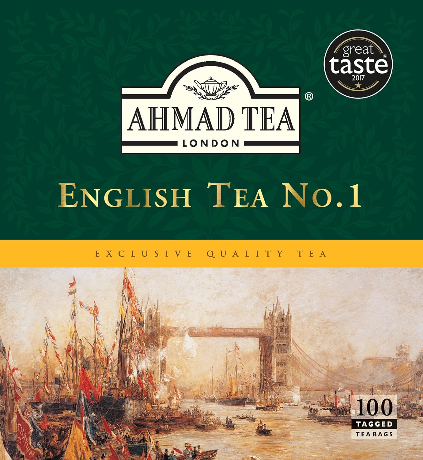 AHMAD TEA No. 1 TEABAG 100KPL