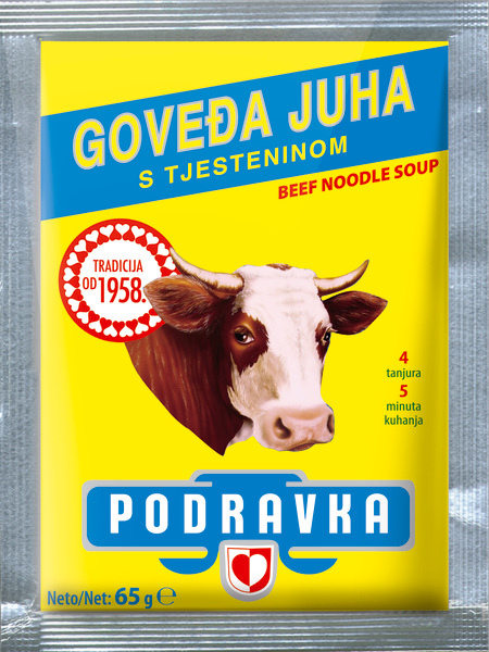 PODRAVKA BEEF SOUP 65G