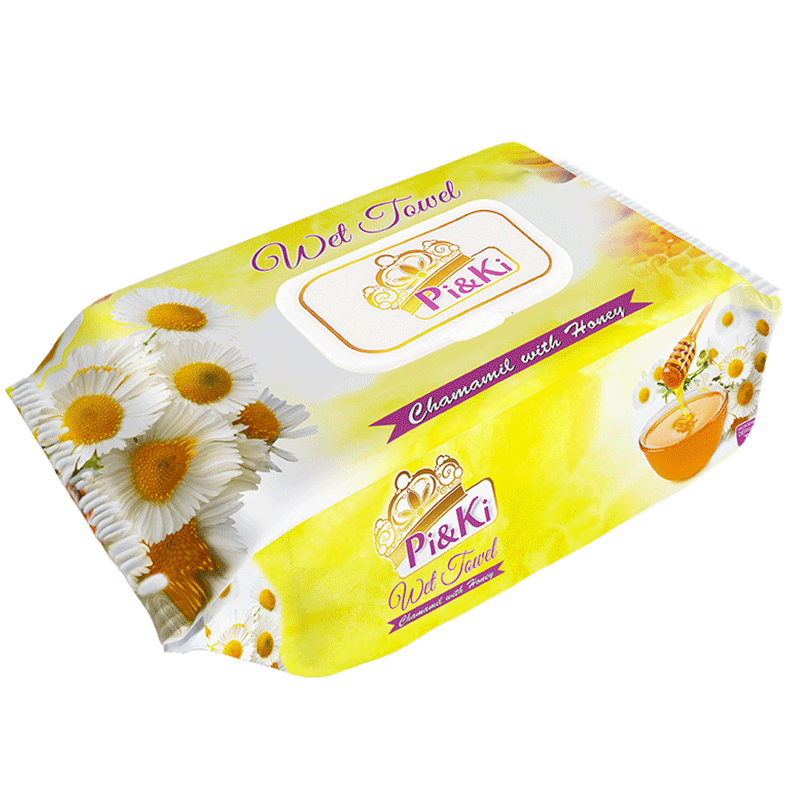 PI & KI WET WIPES CHAMOMILE HONEY 100PCS