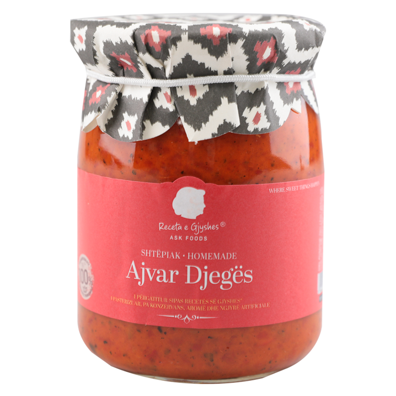 ASK HOMEMADE AJVAR HOT 550G