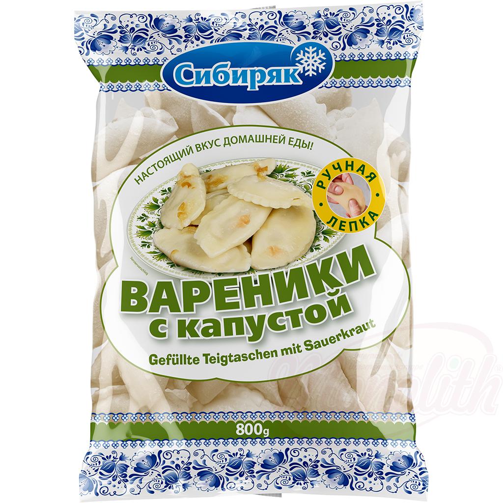 SIBIRJAK VARENYKY HAPANKAALI 800G