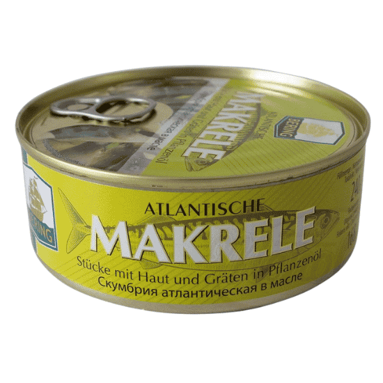 BERING MAKRILLI KASVISÖLJYSSÄ 240G