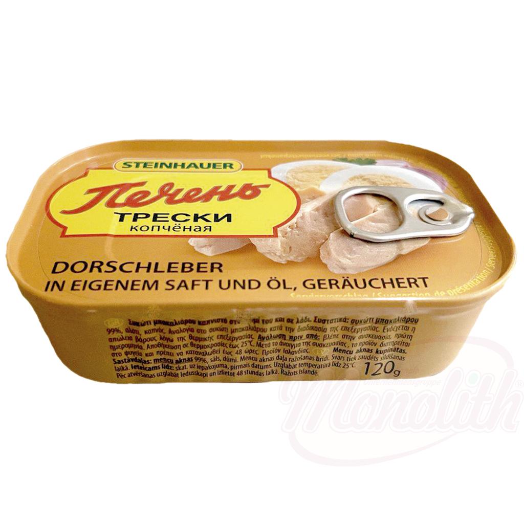 STEINHAUER COD LIVER IN OIL 120G