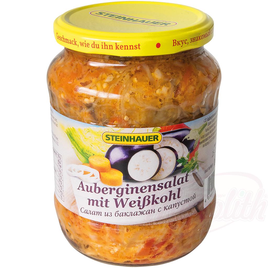STEINHAUER EGGPLANT SALAD CABBAGE 660G