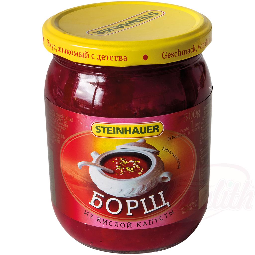 STEINHAUER PICKLED CABBAGE BORSHC 500G