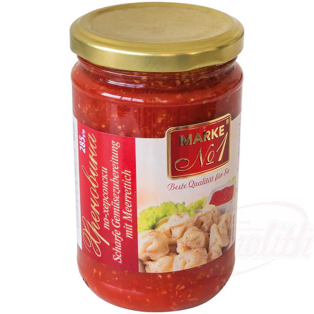 MARKE N1 VEGETABLE HORSERADISH HOT 285G