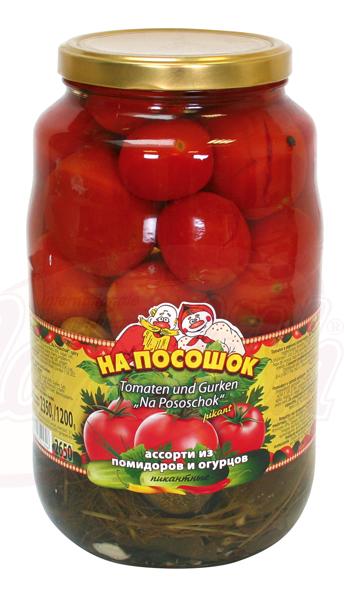 ZAKUSKA CUCUMBER TOMATO 2650ML