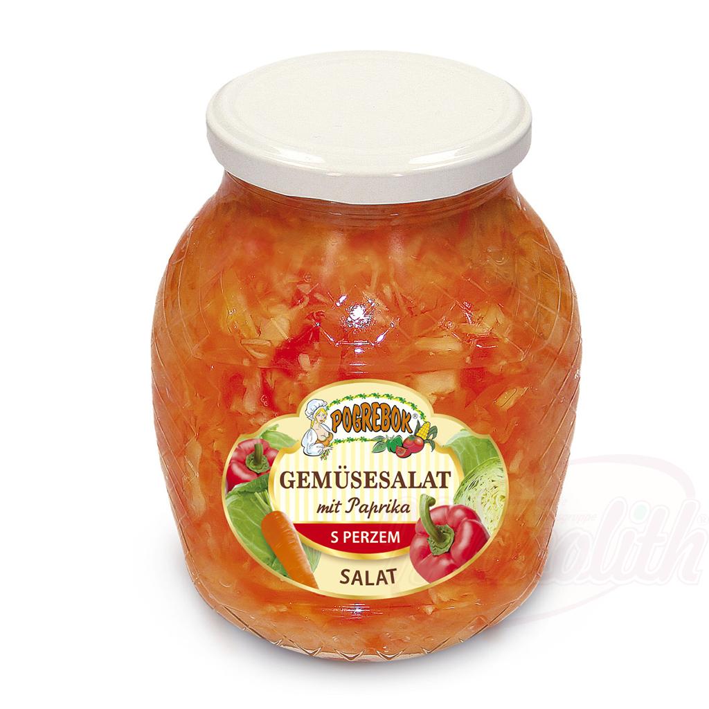 POGREBOK VEGETABLE SALAD PEPPER 840G