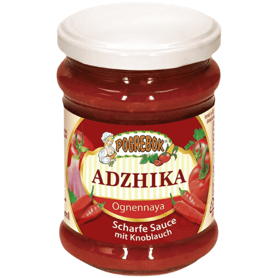 POGREBOK HOT SAUCE WITH GARLIC 255G