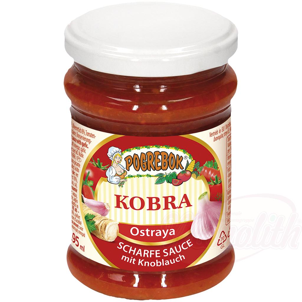 POGREBOK HOT SAUCE GARLIC 295ML