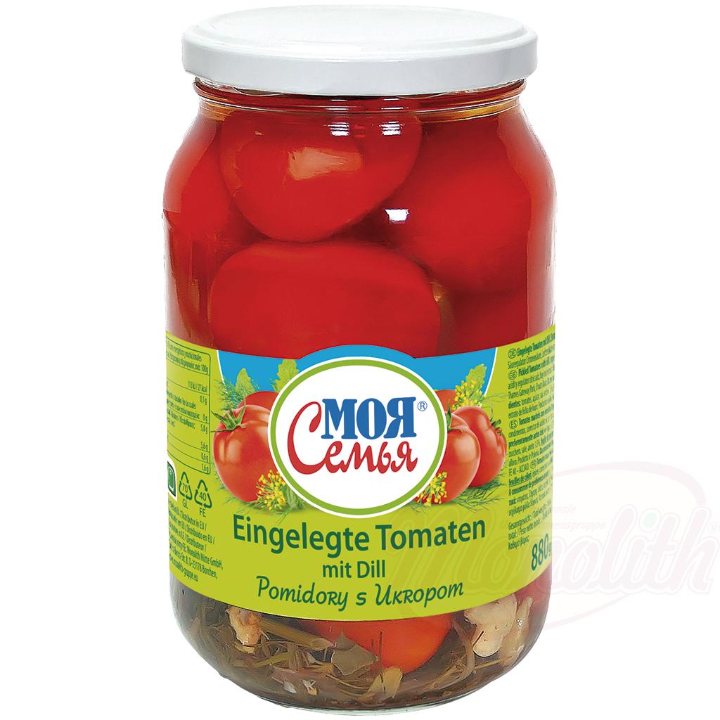 MOJA SEMJA TOMATO WITH DILL 880G
