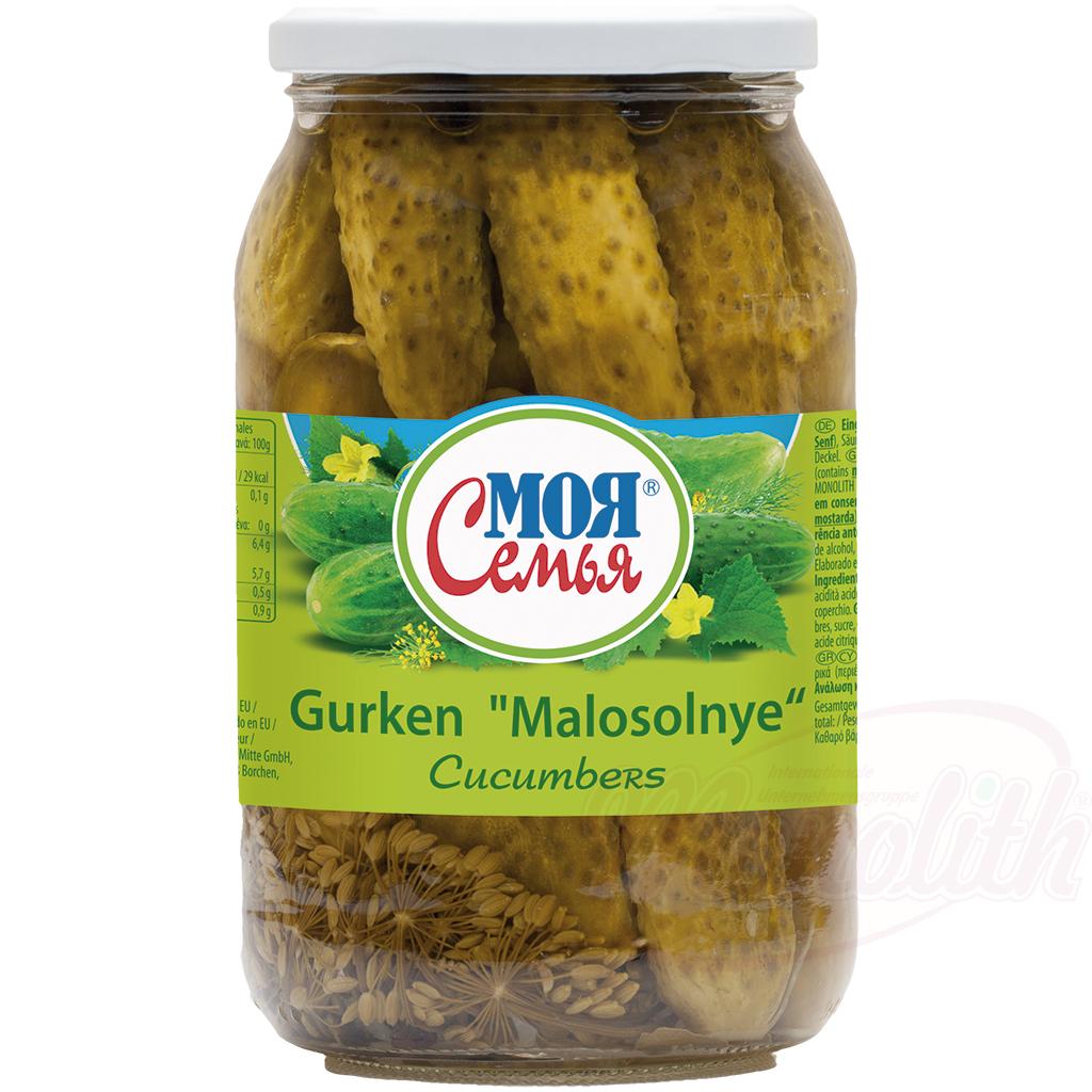 MOJA SEMJA PICKLED GHERKINS 860G