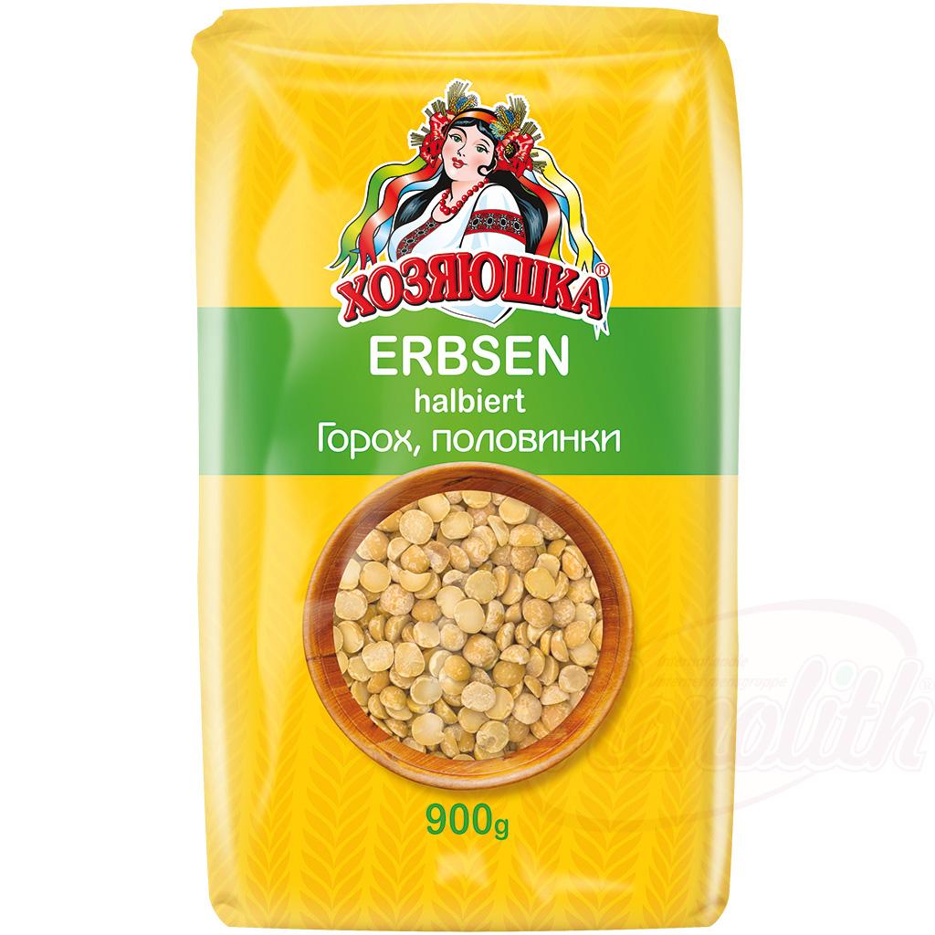 HOSYAUSHKA HALVED PEAS 900G