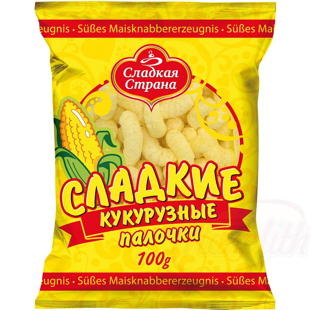 SLADKAYA SWEET CORN STICKS 100G