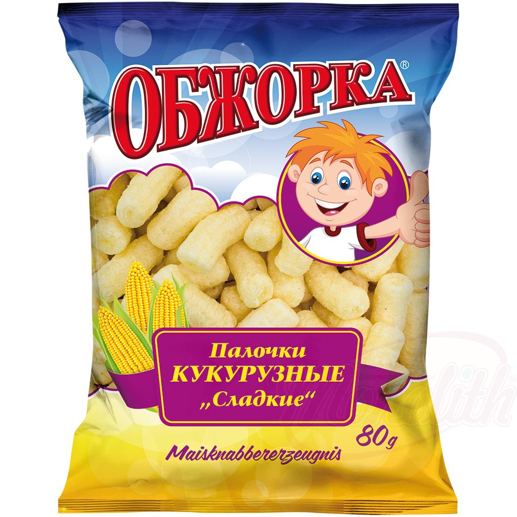 OBSCHORKA CORN SNACKS 80G