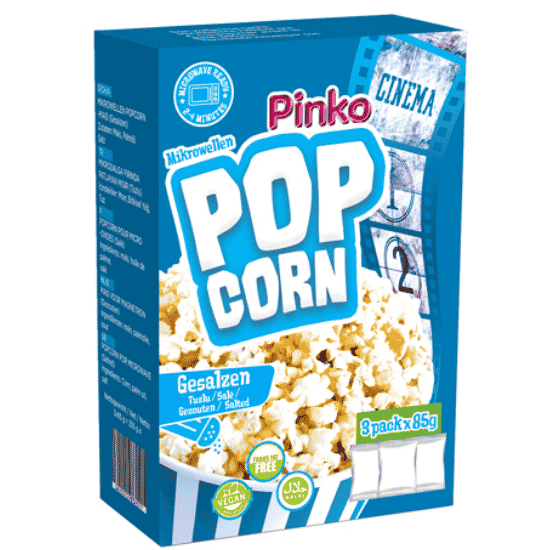 PINKO POPCORN SALTED 255G