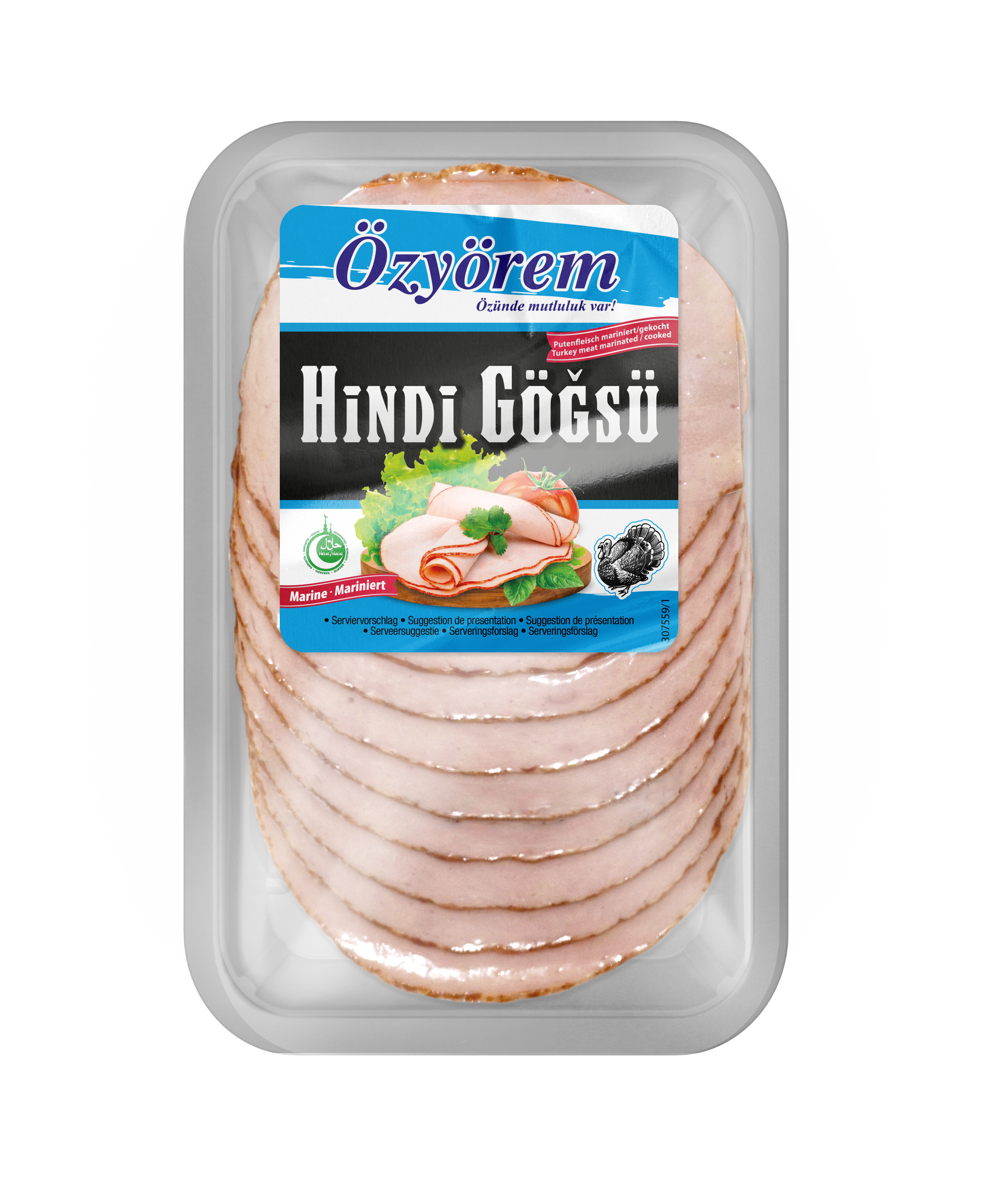 ÖZYÖREM TURKEY BREAST 150G 
