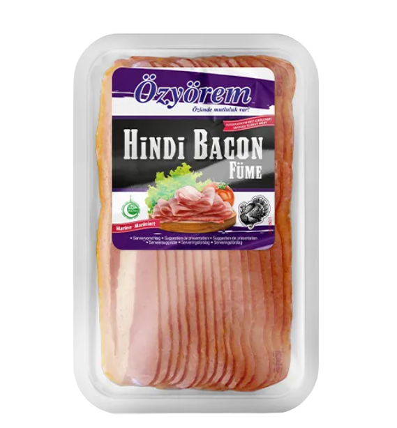 ÖZYÖREM TURKEY BACON SMOKED 150G