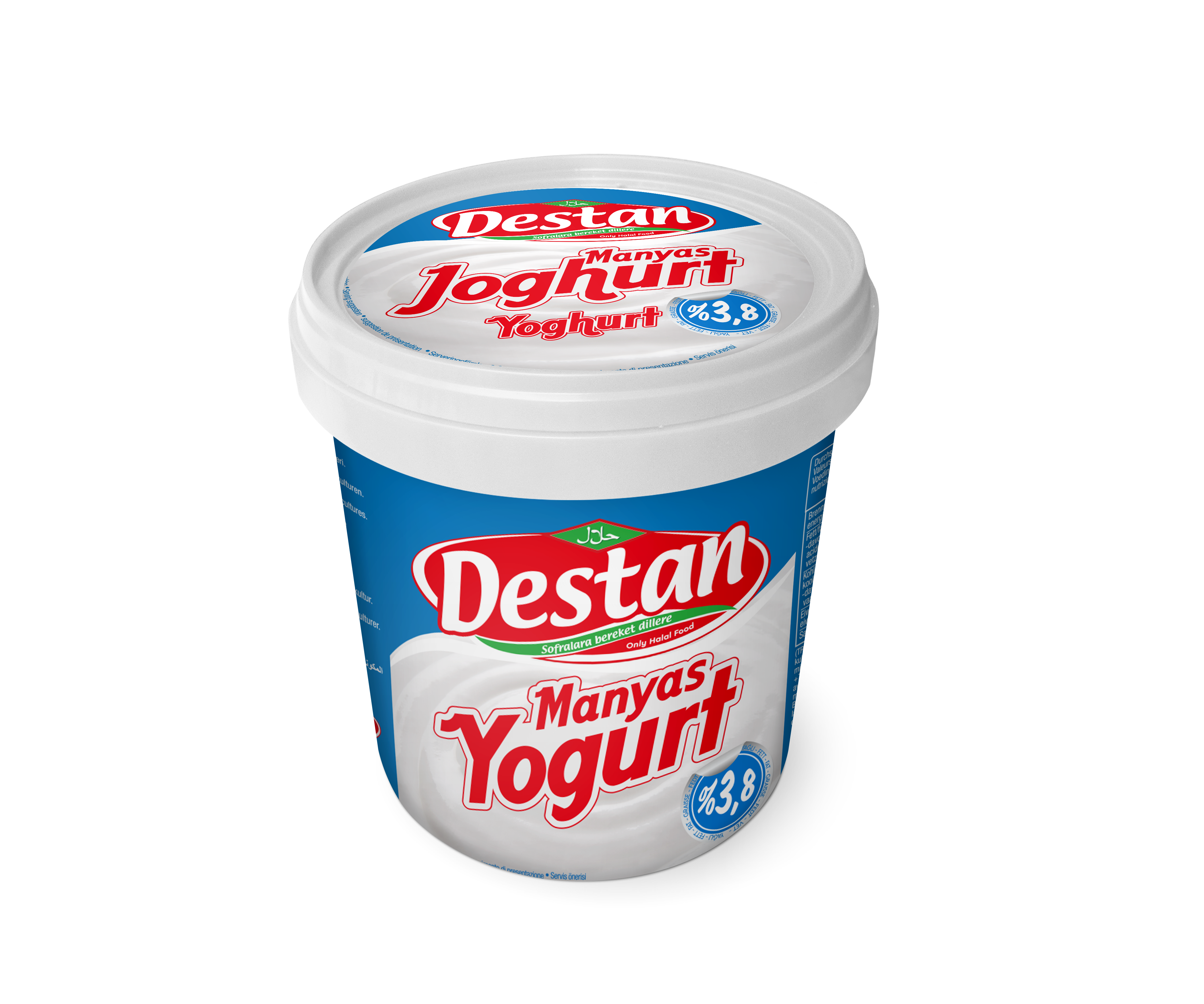 DESTAN MANYAS YUGURT 2KG 3,8%
