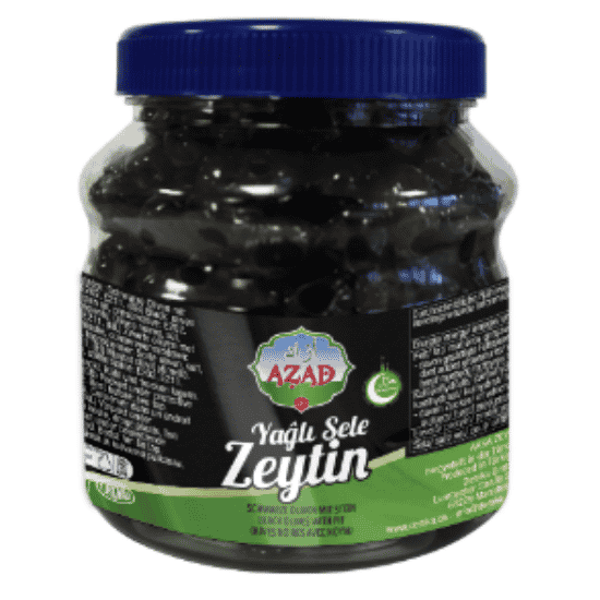 AZAD BLACK OLIVES 500G