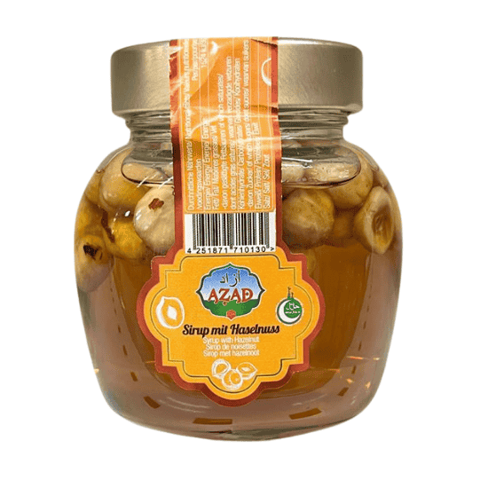 AZAD SYRUP HAZELNUT 245G