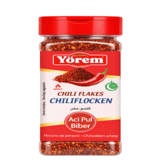 YÖREM HOT CHILI FLAKES 130G