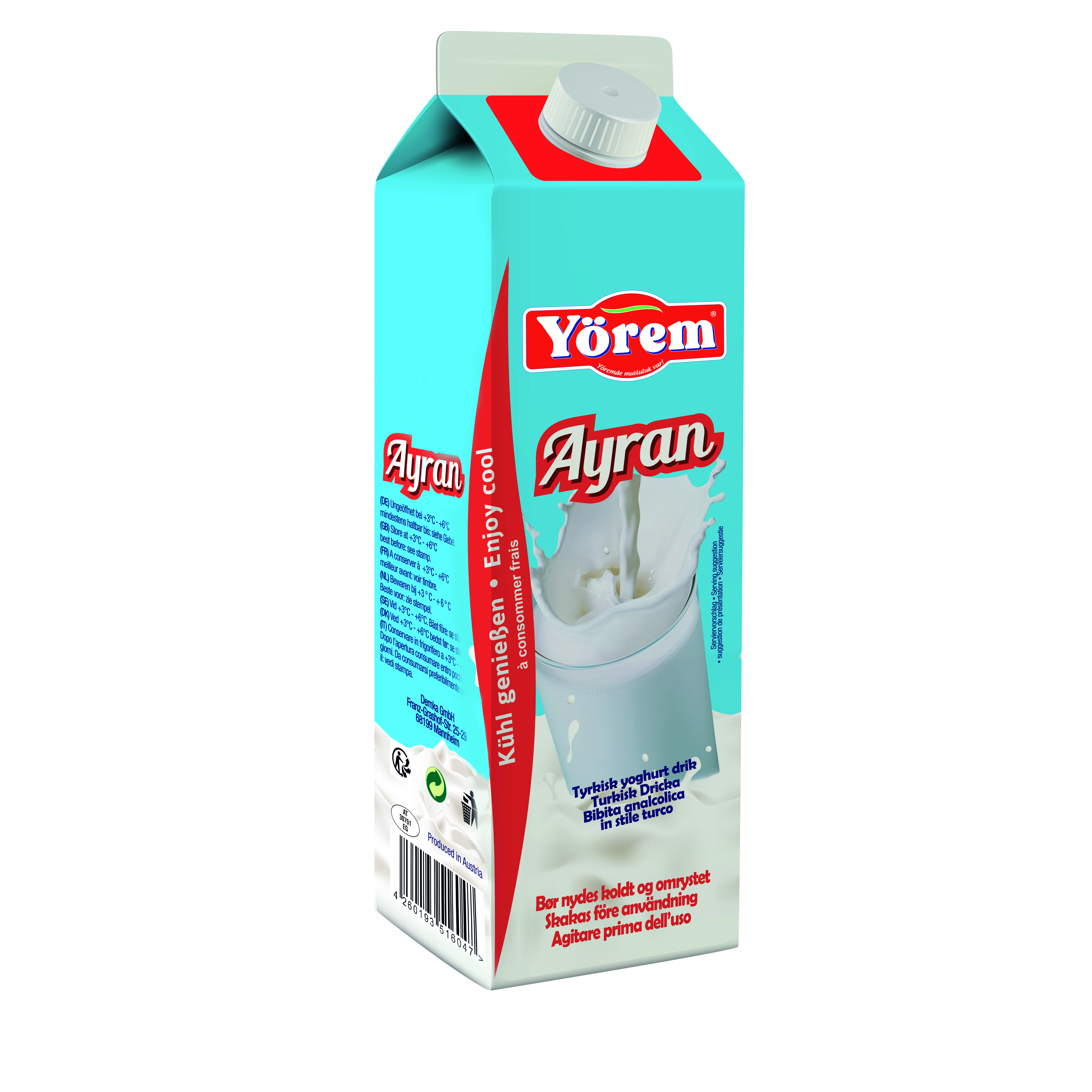 YÖREM AYRAN 1L 