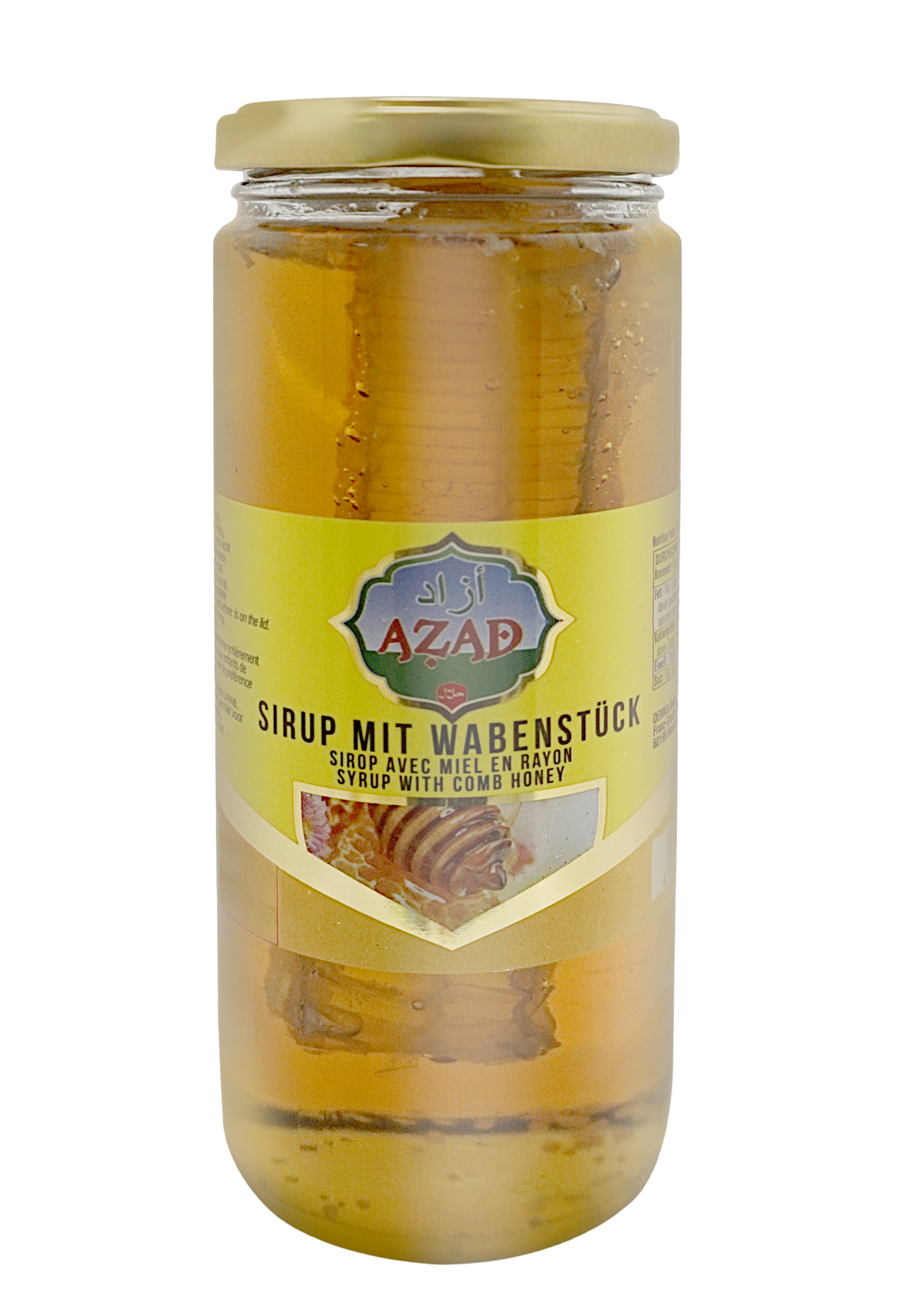 AZAD SYRUP HONEY COMB 600G