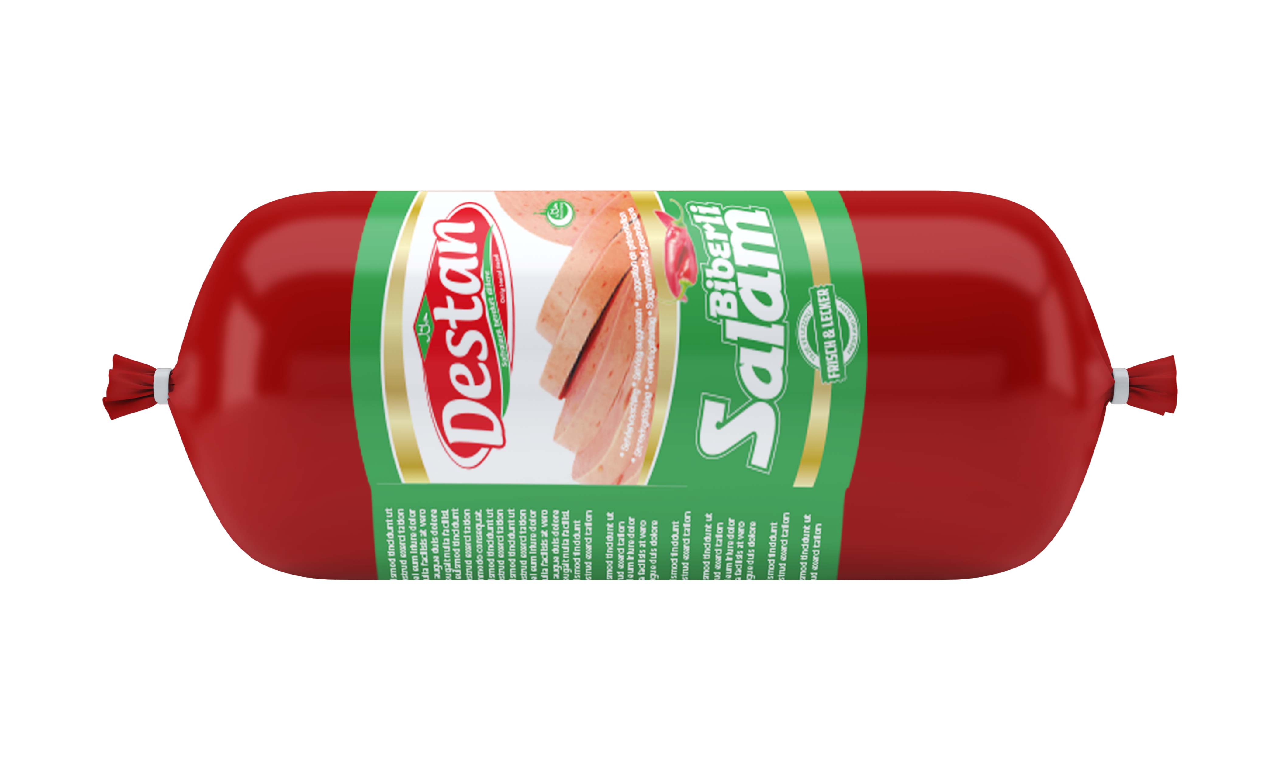 DESTAN CHICKEN PAPRIKA SALAMI 1600G