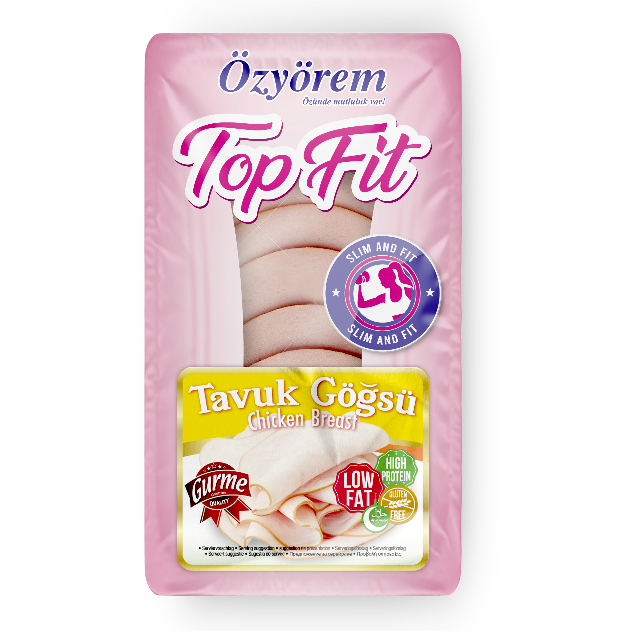 ÖZYÖREM TOPFIT CHIKEN BREAST SLICE 100G