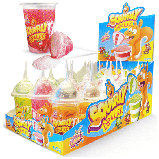 SQUIRLY DIP LICK 50G