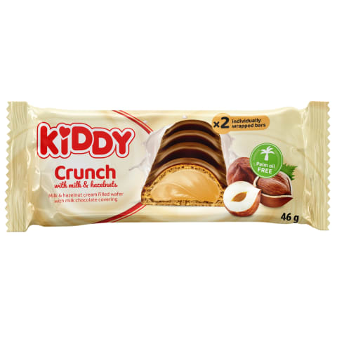 KIDDY CRUNCHY MILK HAZELNUTS 50G