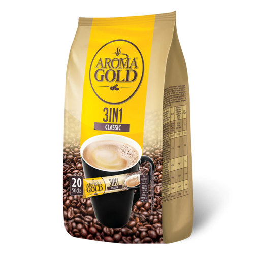 AROMA GOLD CLASSIC 3IN1 BAG 340G