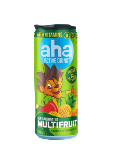 AHA MULTIFRUIT DRINK 330ML