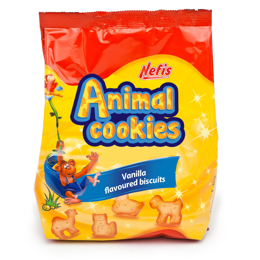 NEFIS ANIMAL COOKIES 250G