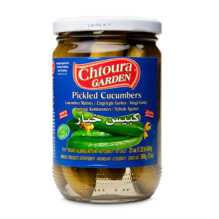 CHTOURA PICKLED CUCUMBERS 600G