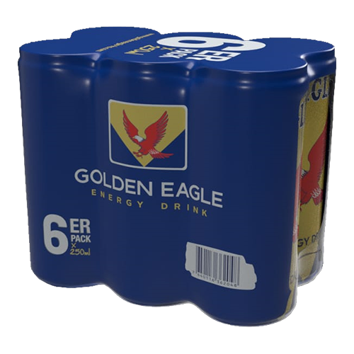 GOLDEN EAGLE ENERGY DRINK 6X250ML + PANTTI