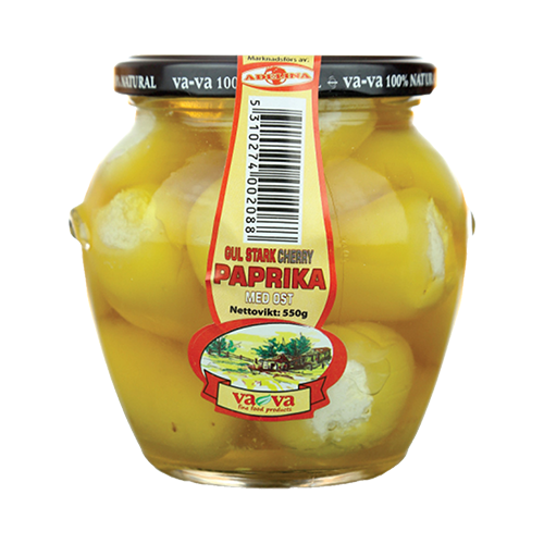 VAVA YELLOW PAPRIKA CHEESE 550G