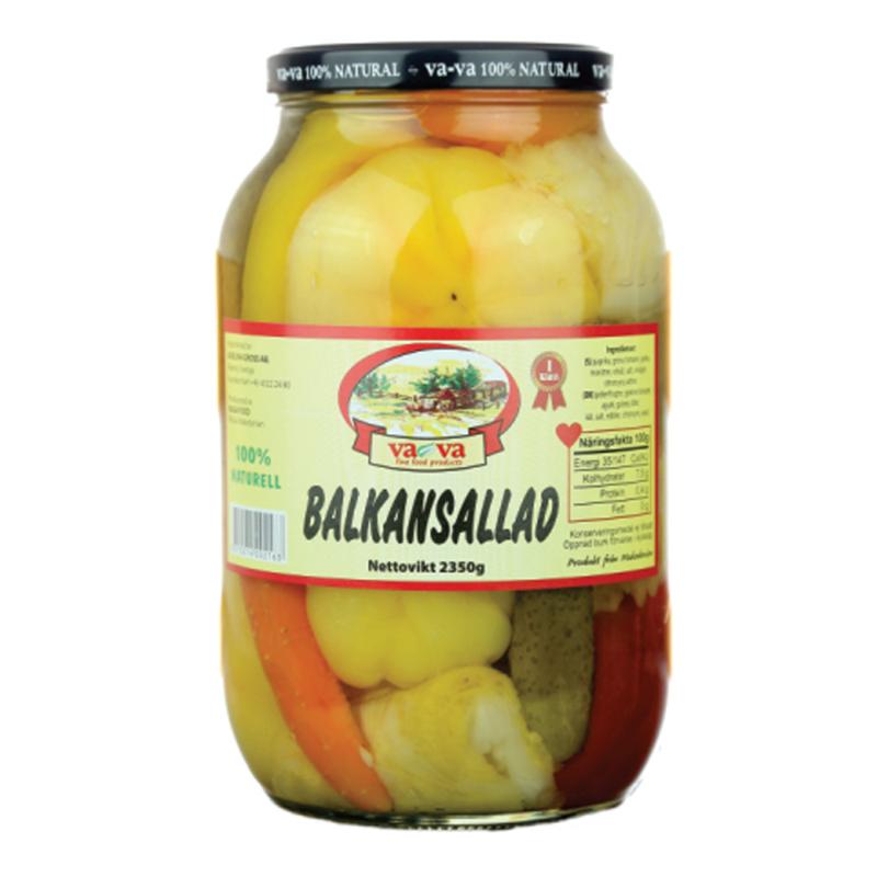 VAVA BALKAN SALAD 2,350KG