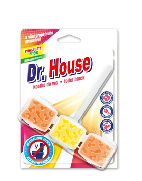 DR.HOUSE TRI-FORCE TOILET BLOCK GRAP 45G