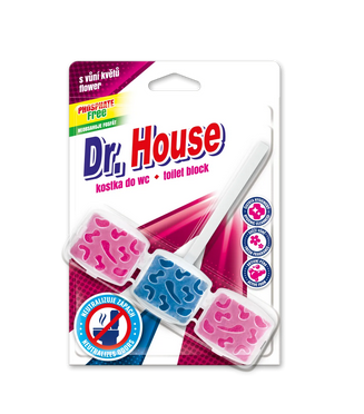 DR.HOUSE FORCE TOILET BLOCK FLOWER 45G
