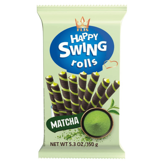 HAPPY SWING ROLLS MATCHA 150G