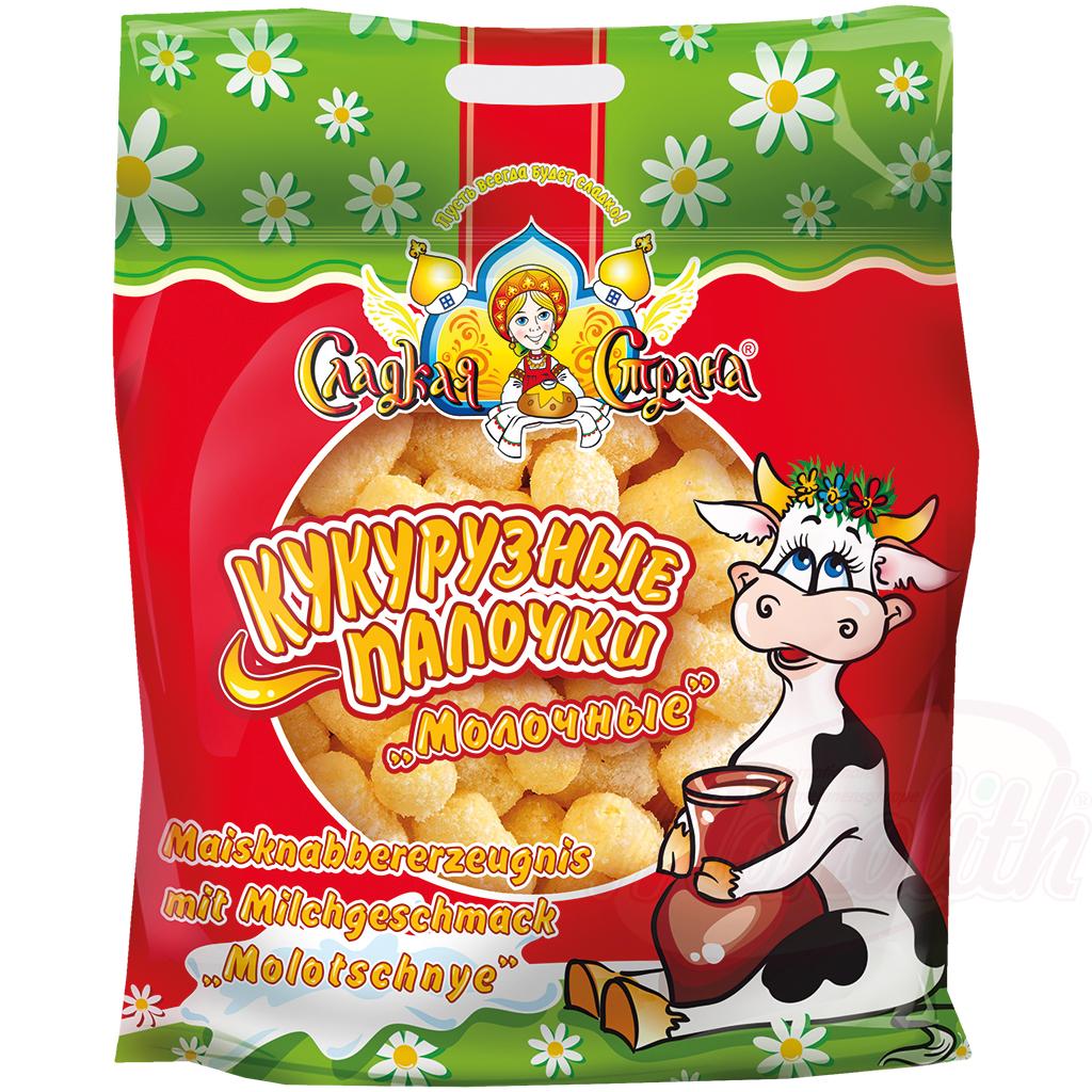 SLADKAYA STRANA CORN STICKS MOLOCHN 160G