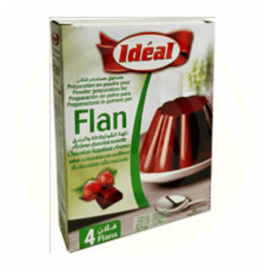 IDEAL FLAN CHOCOLATE HAZELNUTS 65G