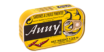 ANNY SARDINES IN SPICY OIL 125G/90G