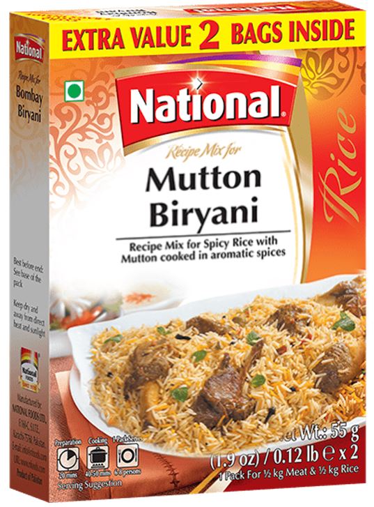 NATIONAL MUTTON BRYANI 78G