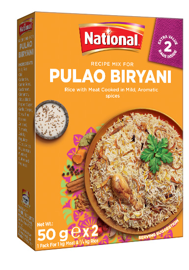 NATIONAL PULAO 140G