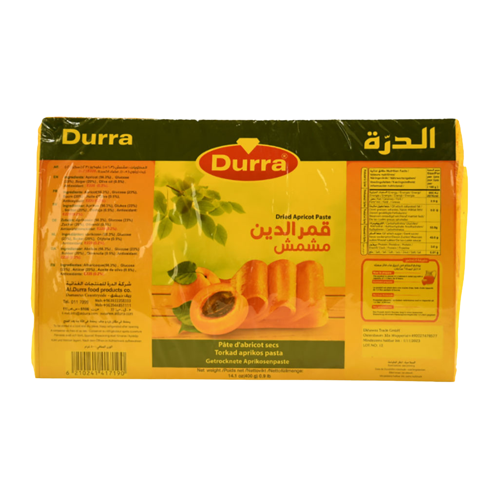 DURRA DRIED APRICOT PASTE 400G