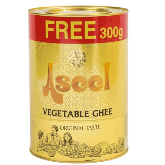 ASEEL VEGETABLE GHEE 2,3KG